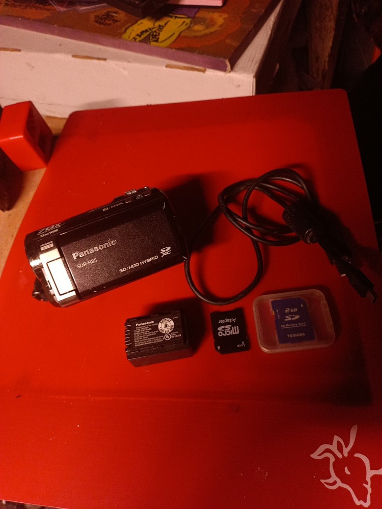 Panasonic SDR-H85 80GB HDD Mini Camcorder