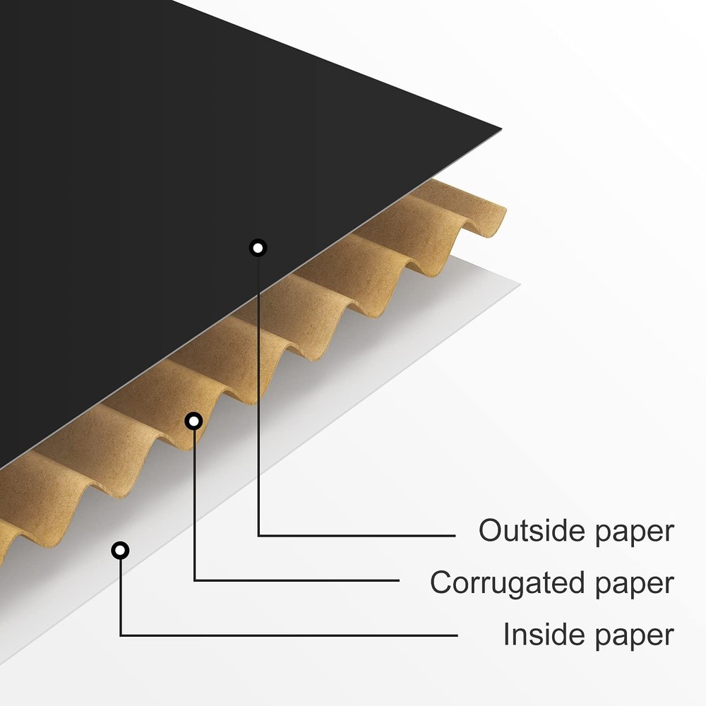 50 Pack 4"x6"x2" Shipping Boxes, Corrugated Cardboard Small Box Mailer, Shipp...