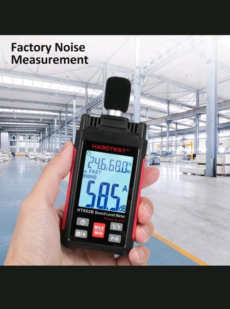 Sound Level Meter, HT602b Environmental Meter New