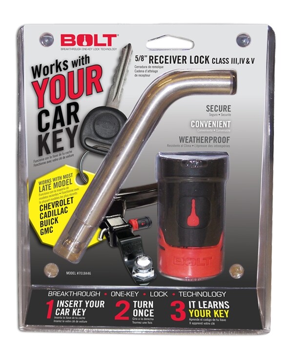 BOLT 7018446 5/8" Receiver LOCK GM LATE MODEL