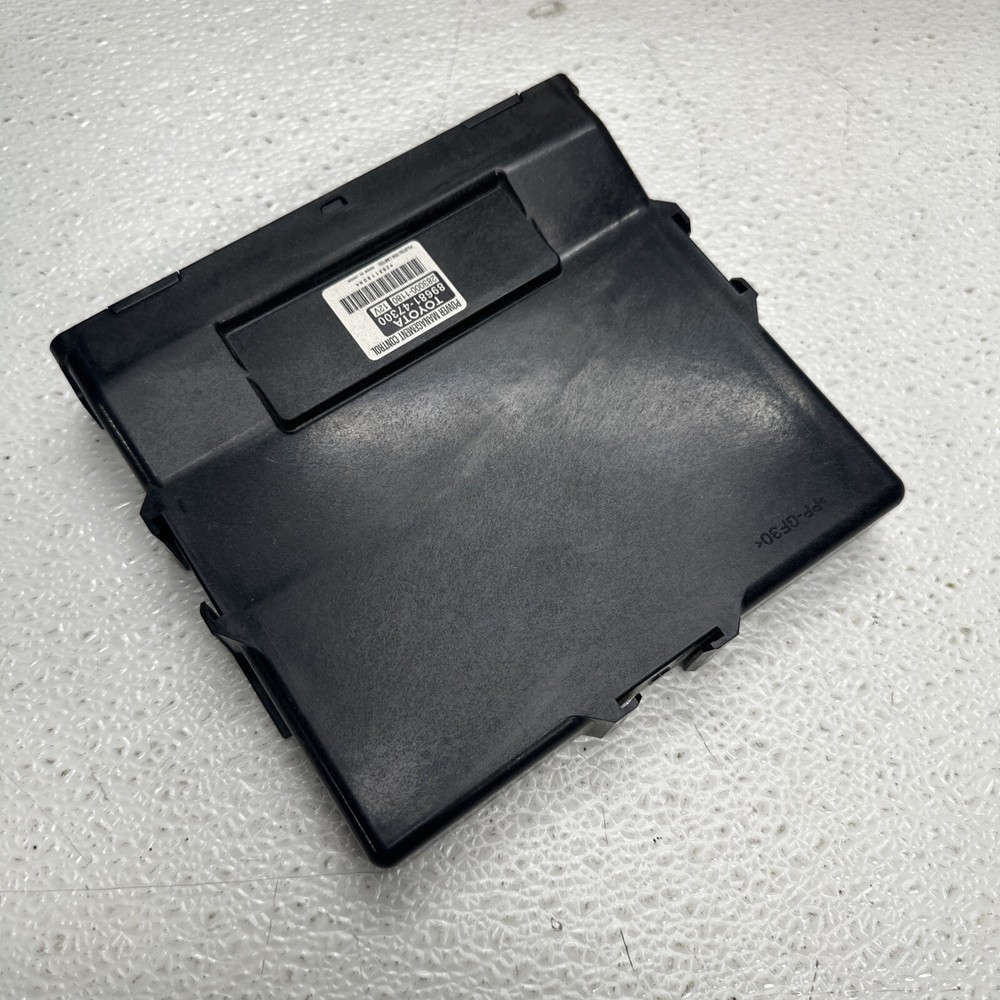 2012 2013 TOYOTA PRIUS POWER SOURCE CONTROL MODULE CHASSIS ECM ASSEMBLY