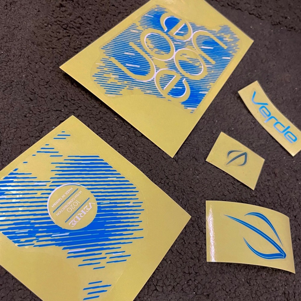 Verde eon blue  Bikes BMX Sticker kit