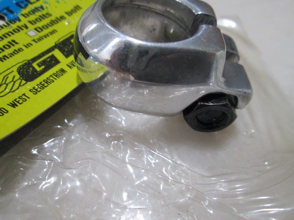 Nos GT   bmx  seat post clamp 25.4