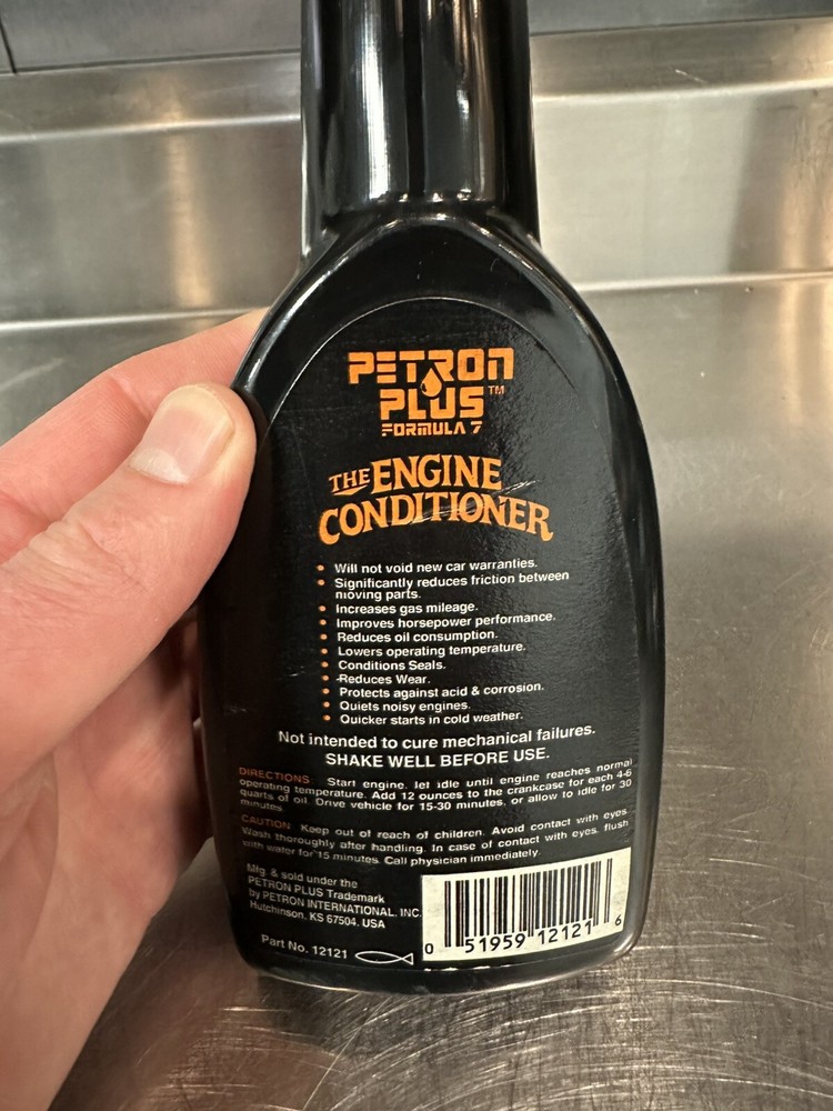 PETRON PLUS FORMULA 7 ENGINE CONDITIONER/FRICTION REDUCER GASOLINE 12121