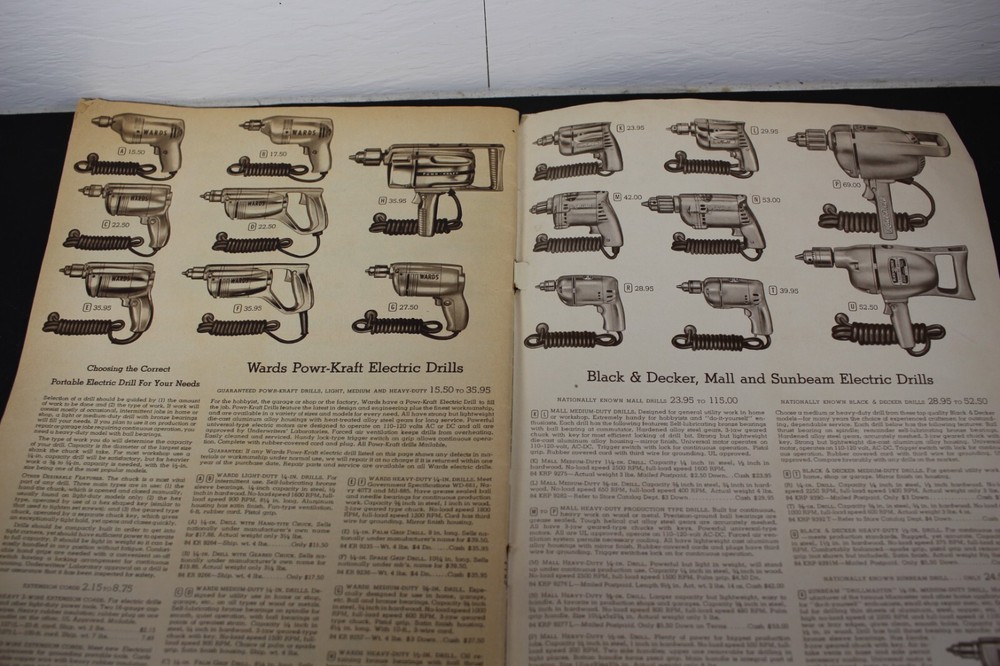 1955 Powr-Kraft Tool Catalog