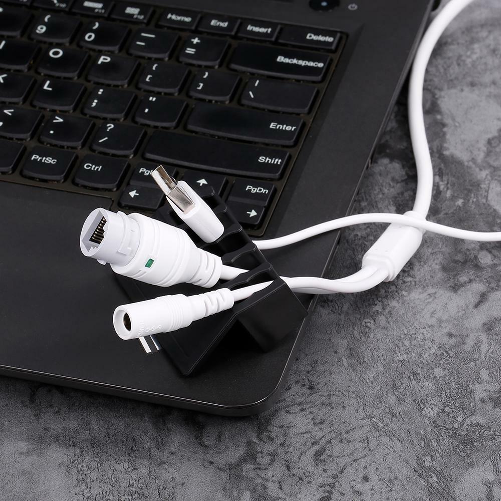 Cable Organizer 2 Pack Five Slot Plastic Wire Cable Separator Versatile