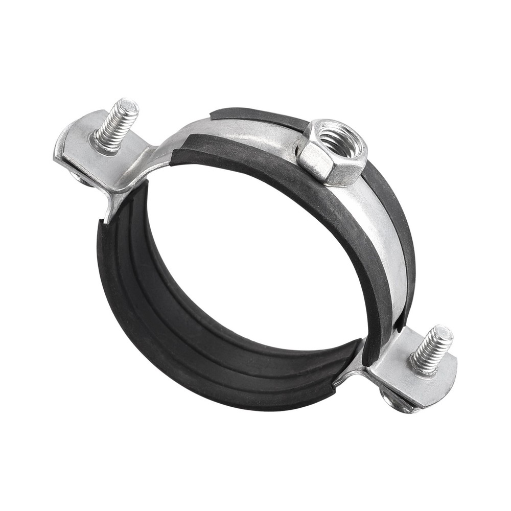 Adjustable Pipe Bracket Clamp 2" Wall Ceiling Mount Iron Pipe Strap Support 5pcs