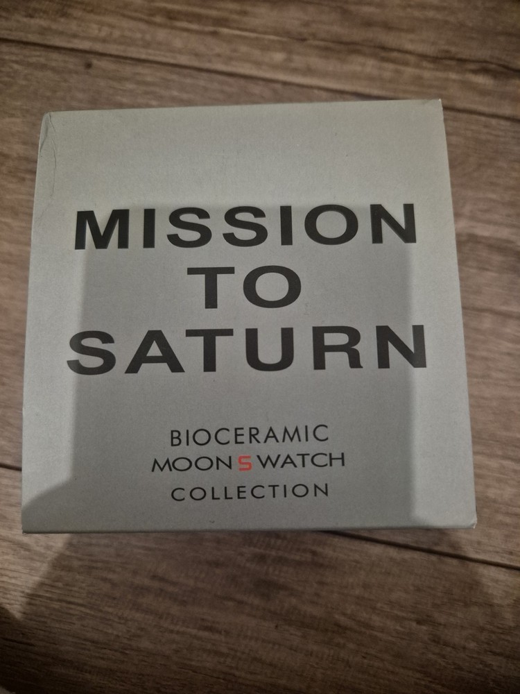 Swatch Mission To Saturn Box and Papers