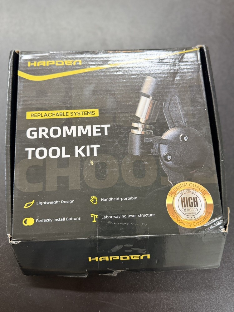 Hapden Grommet Tool Kit 10mm - NEW