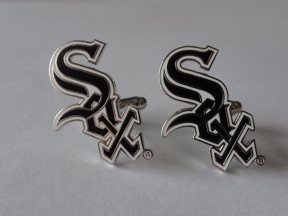 Chicago White Sox Cufflinks MLB Baseball