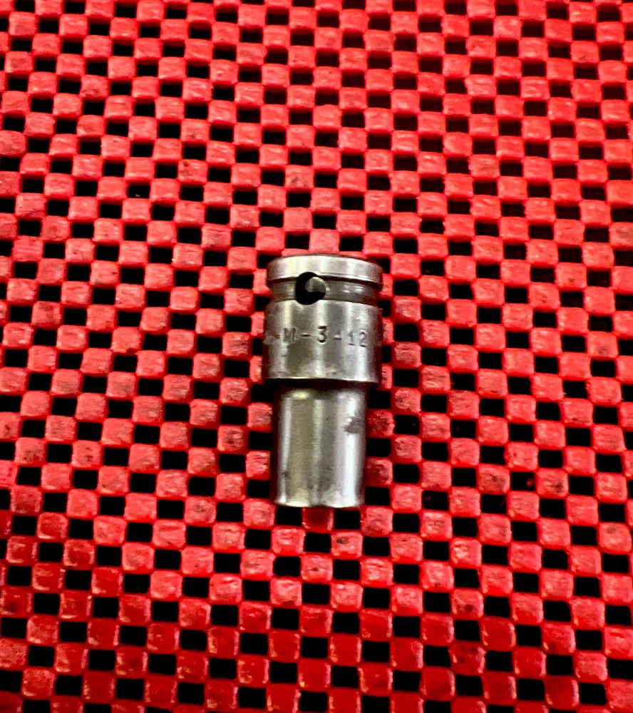 APEX M-3412 Size 3/8 Standard Socket USA N6