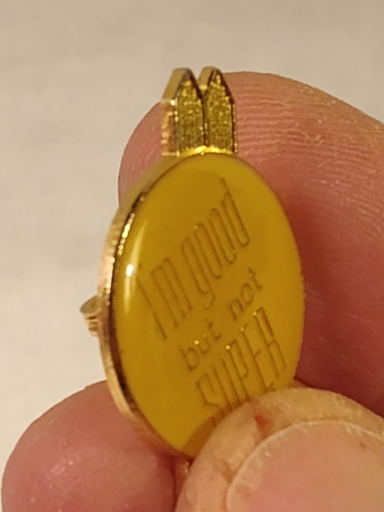 Vintage 1980s Ski Level Commentary Lapel Pin