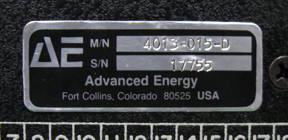 C201597 Advanced Energy PC-5100 Plasma Process Controller (4013-015-D)