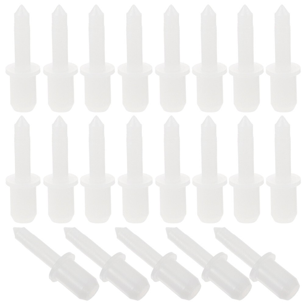 60Pcs Plastic Shutter Pin Replacements - Spring Loaded Repair