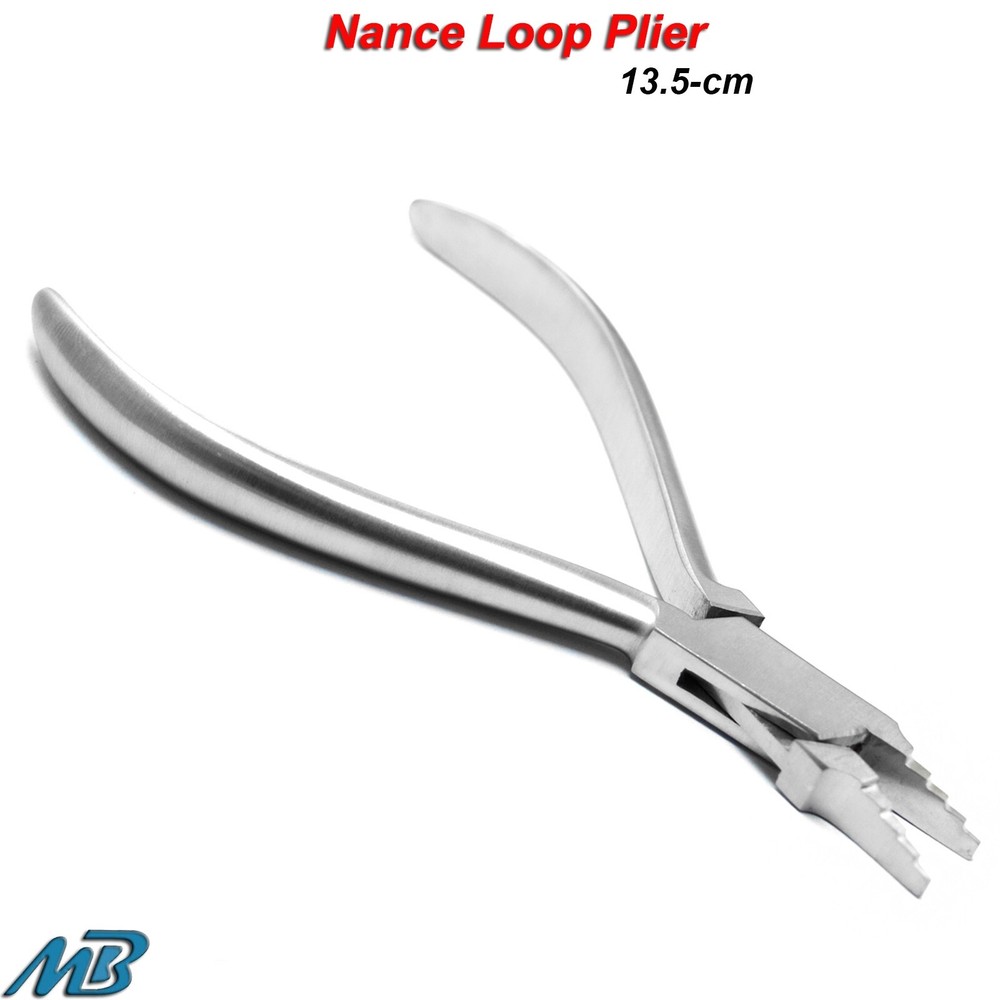 Orthodontic Wire Bending Loop Forming Pliers Dental Nance Loop Plier Ortho Tools