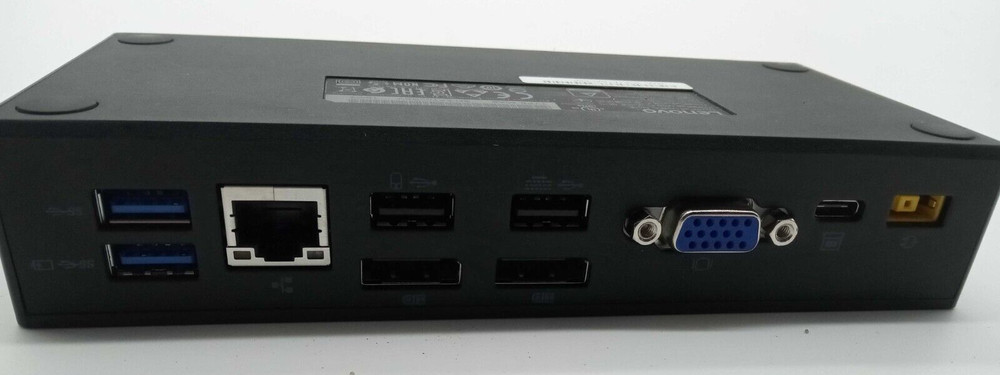 Lenovo ThinkPad USB-C Docking station (fully functional, no power adaptor)