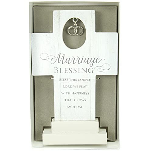 , One Size, Standing Cross-Multicolored, Multi Marriage Blessing