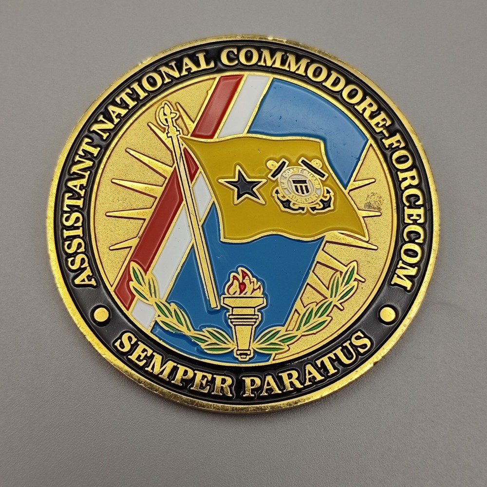 US Coast Guard Auxiliary Challenge Coin