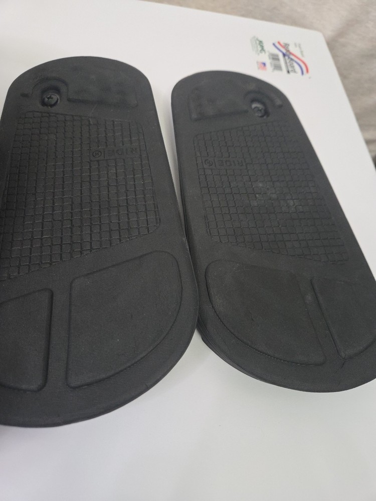 Ride A-4 Mens Snowboard Bindings 2025-LARGE-BLACK