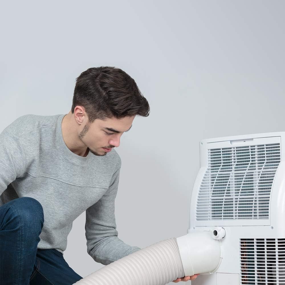 Adjustable Portable AC Vent Hose 5.9'' Diameter - Ideal for Summer Comfort