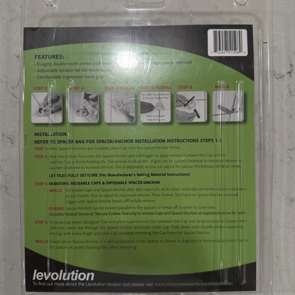 Levolution Tension Evolver Leveling and Spacing Alignment Tool