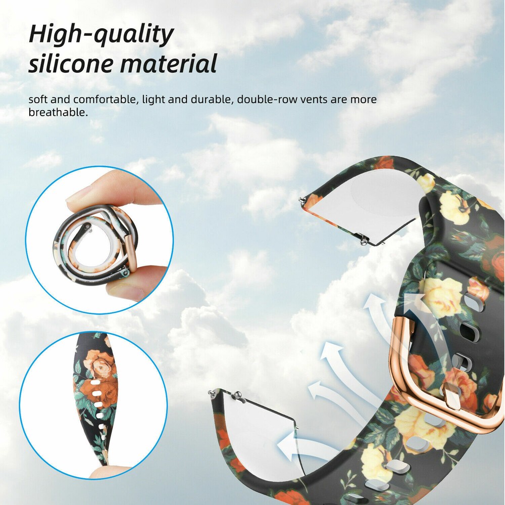 For Fitbit Versa 1 2 Lite Watch Band Replacement Silicone Rubber Strap Wristband