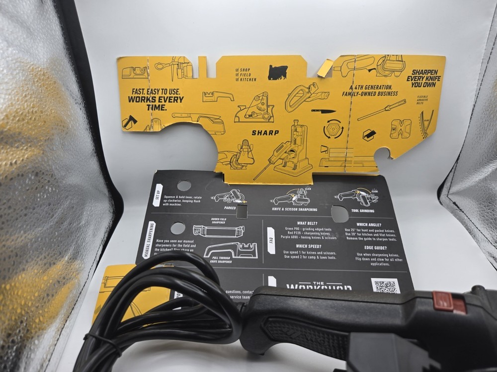 Work Sharp WSKTS2 MK.2 Electric Knife and Tool Sharpener