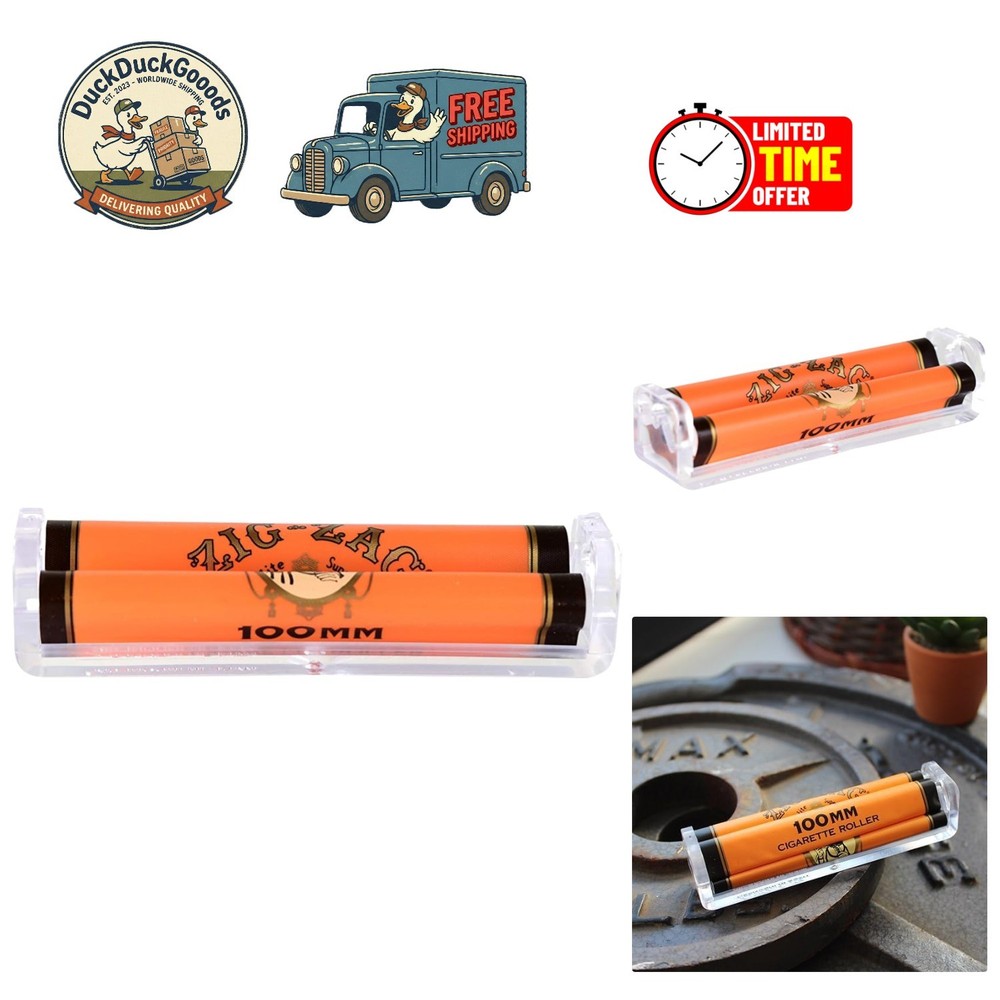 Versatile 100mm Rolling Machine - Achieve Professional Quality Cigarettes Easily