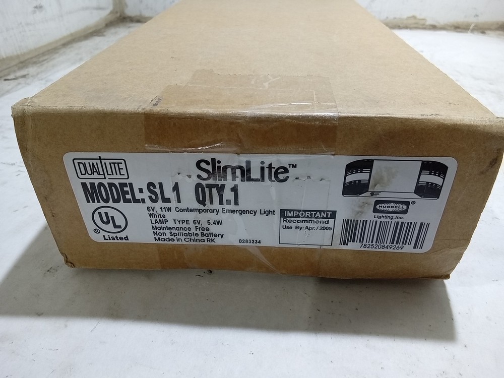 Dual Lite SL1 SlimLite Emergency Light (K4E)