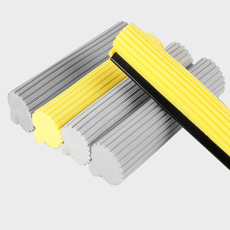 2X Sponge Foam Rubber Mop Head Refill Replacement Home Floor Clean Wash Rollers