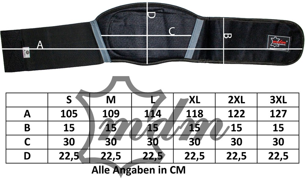 Motorcycle Kidney Belt Flexible Stretch with Wide Hook and Loop