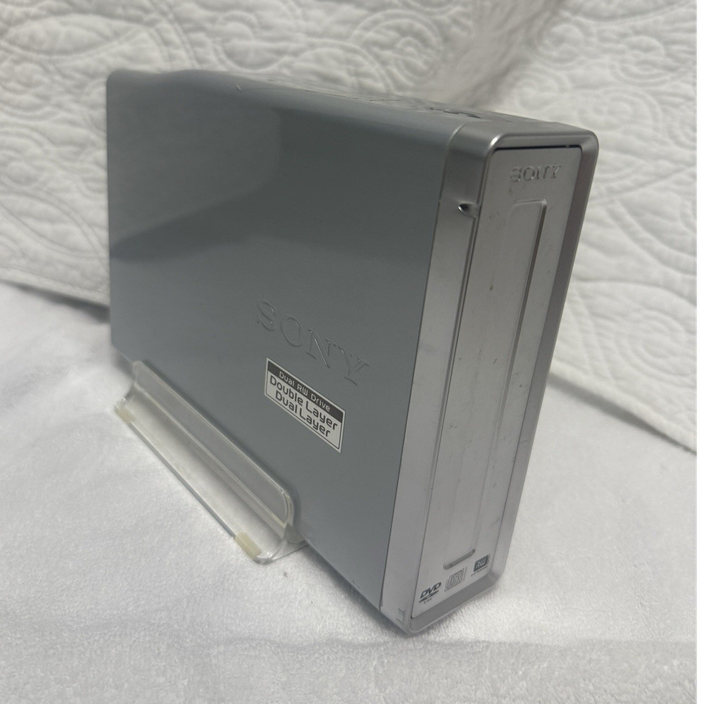 Sony DRX-800UL External Double Layer DVD RW Drive USB FireWire  TESTED WORKING