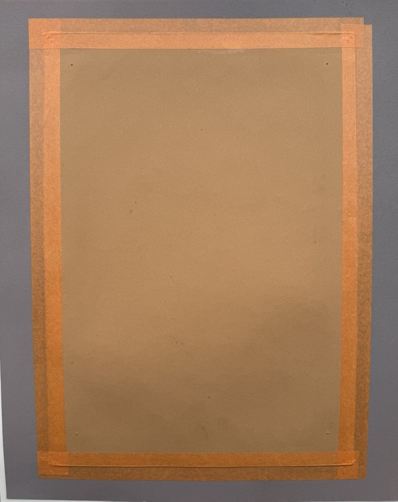 Original Russian Abstract Composition, Graphics, Postmodernism, Signed.