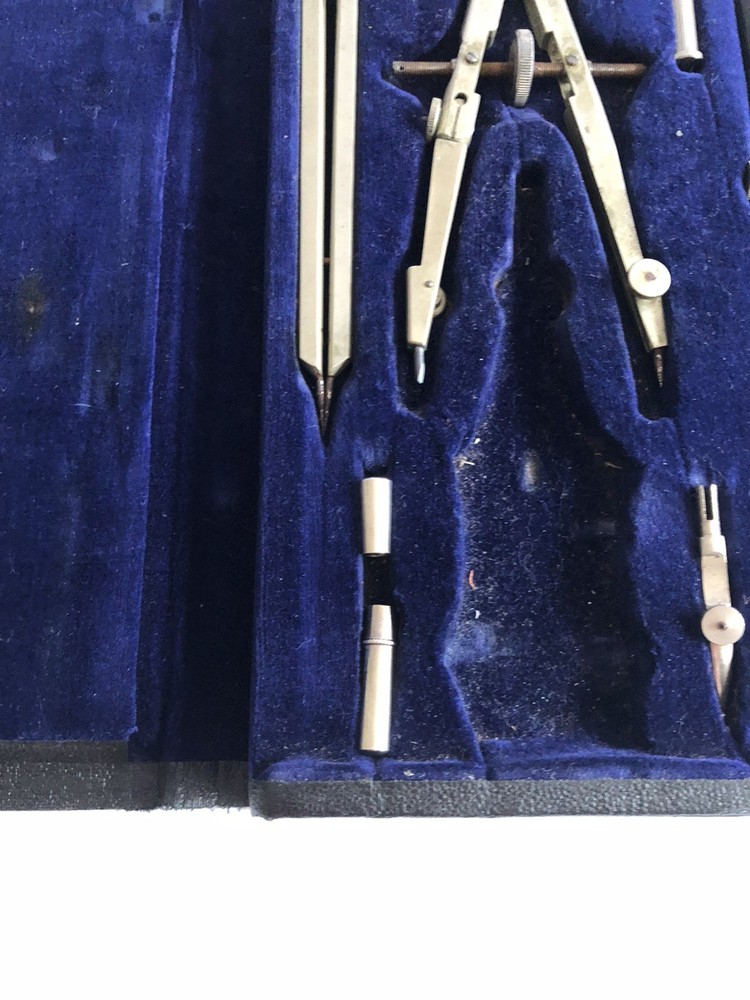 K&E Drafting Set DORIC Jupiter 9406 B Engineering Design Made In Germany READ D2