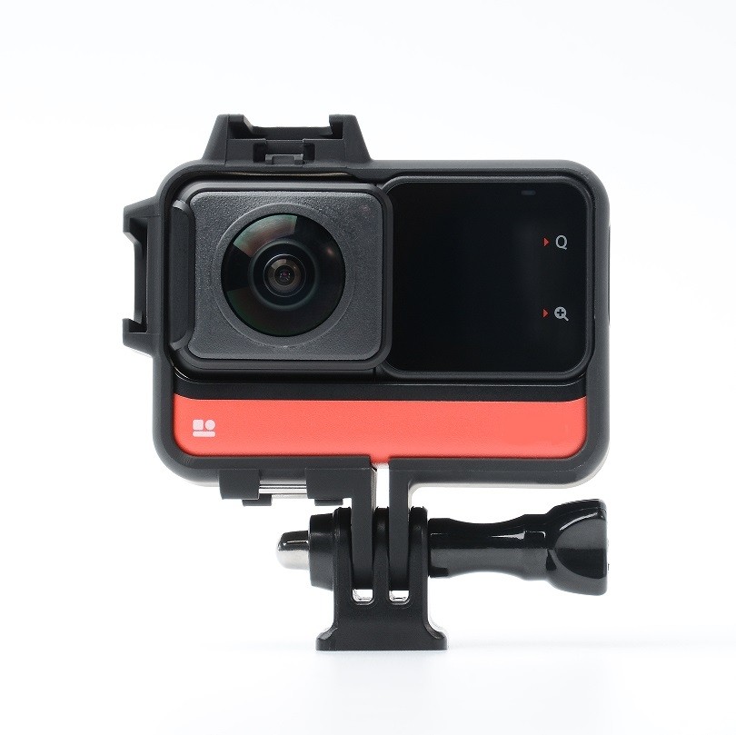 Plastic Cold Shoe Protective Frame Guard Case with Base For Insta360 One RS