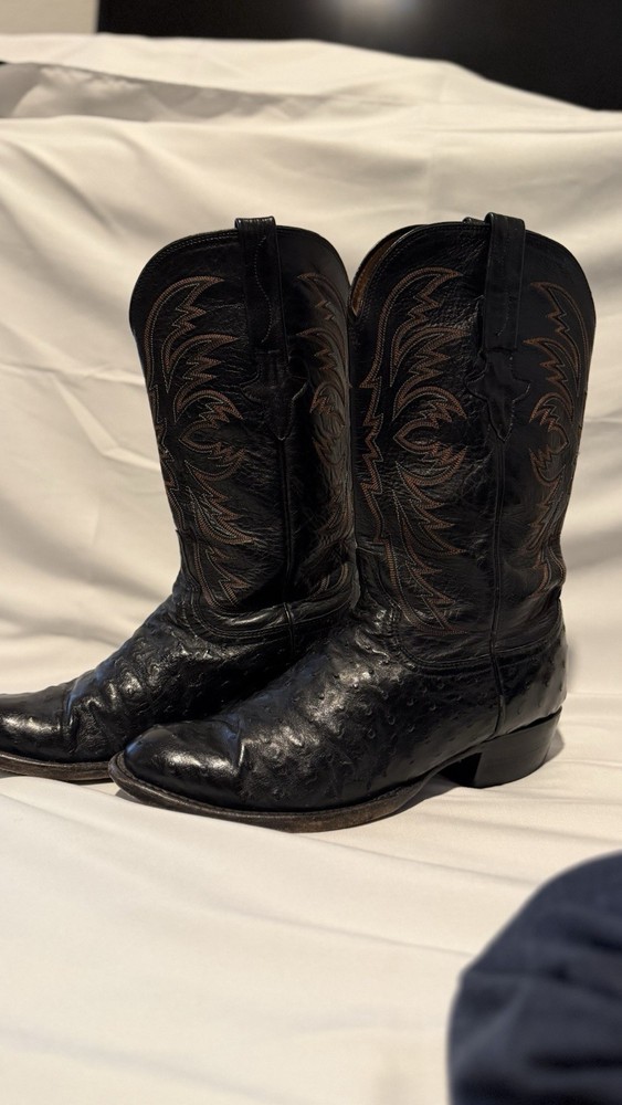 lucchese mens boots 10.5