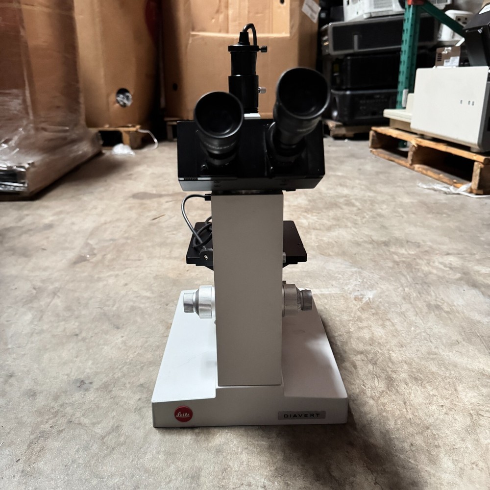 🚀 Leitz Diavert Inverted Phase Contrast Tissue Culture Microscope