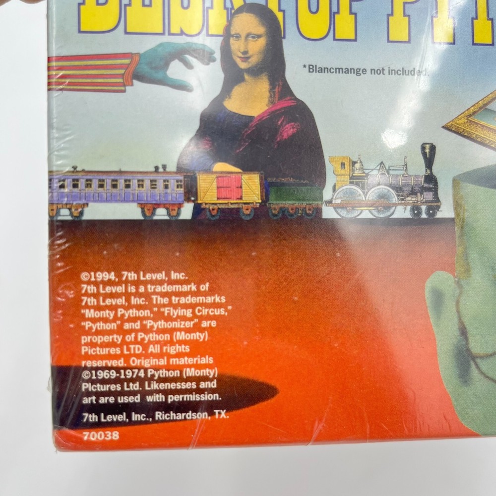 Monty Python's Flying Circus Desktop Pythonizer 1994 Floppy Disk Software SEALED