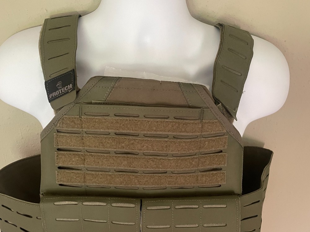 PROTECH Scalable Plate Rack System SHIFT 360 XL Ranger Green Webless Molle