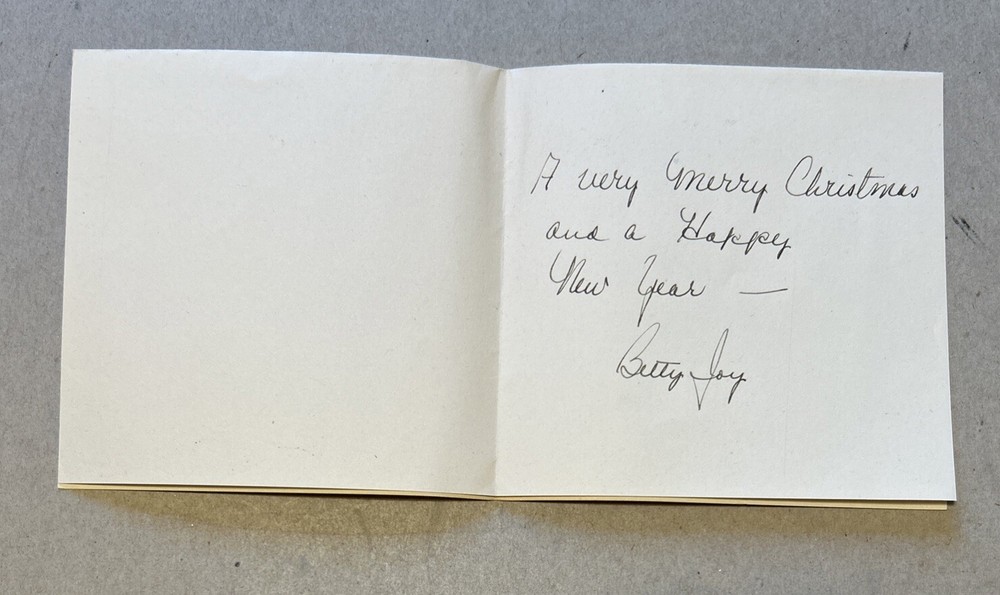 Vintage Doehla Note Card