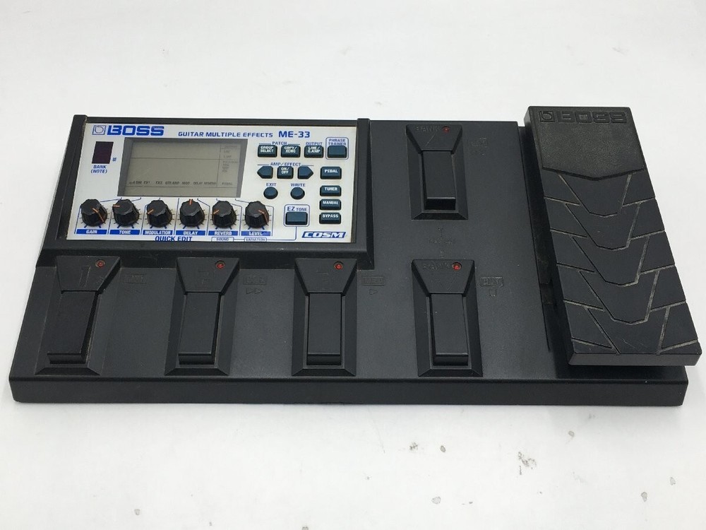 BOSS ME-33 Multi-Effects Guitar Effects Pedal