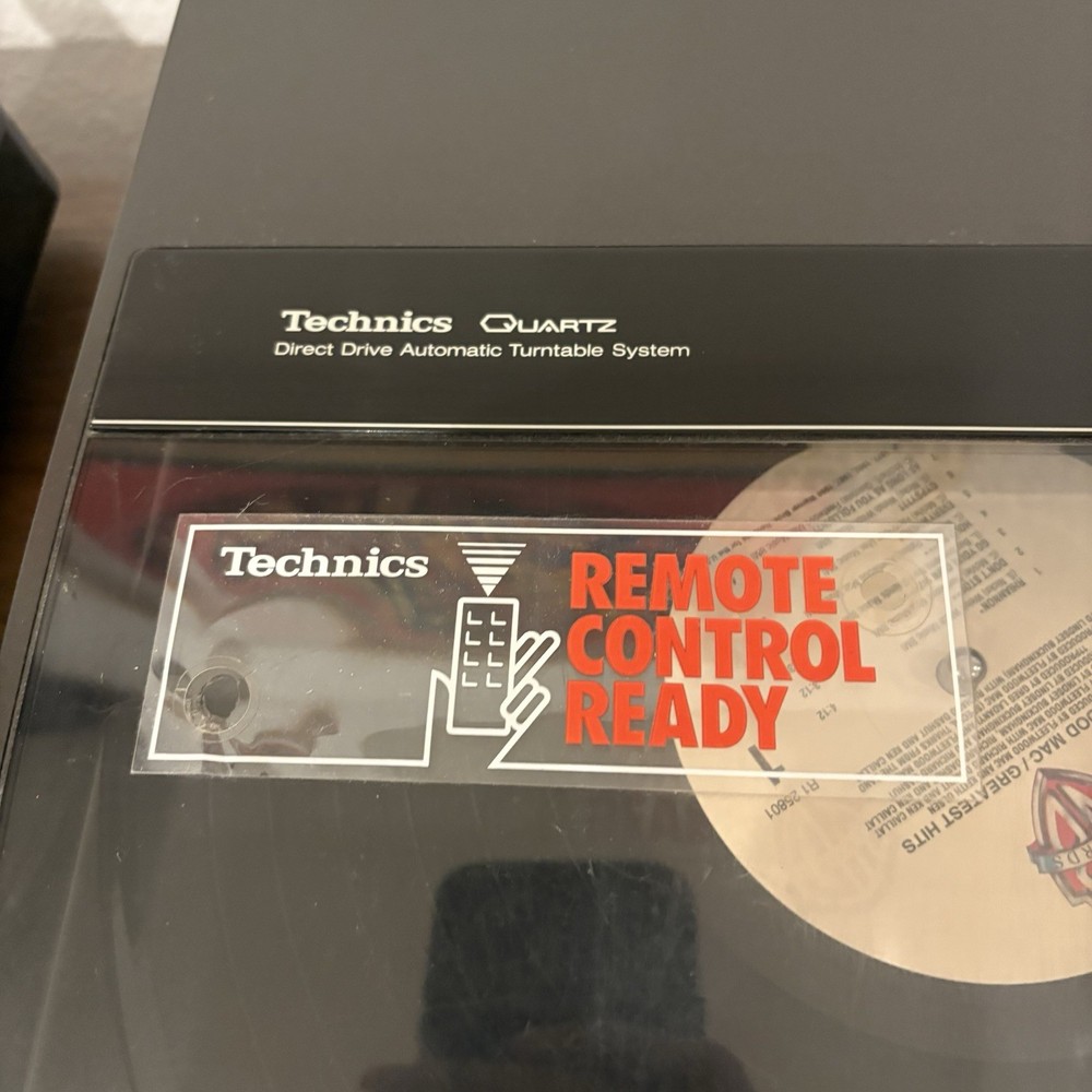 Technics SL-J33 Quartz Direct Drive Automatic Turntable Tested Working