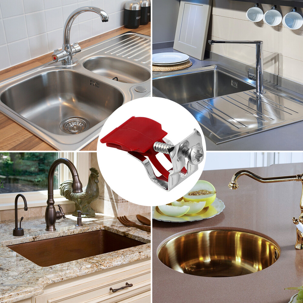 10pcs Sink Fixed Clips Mounting Sink Clips Sink Installation Clips