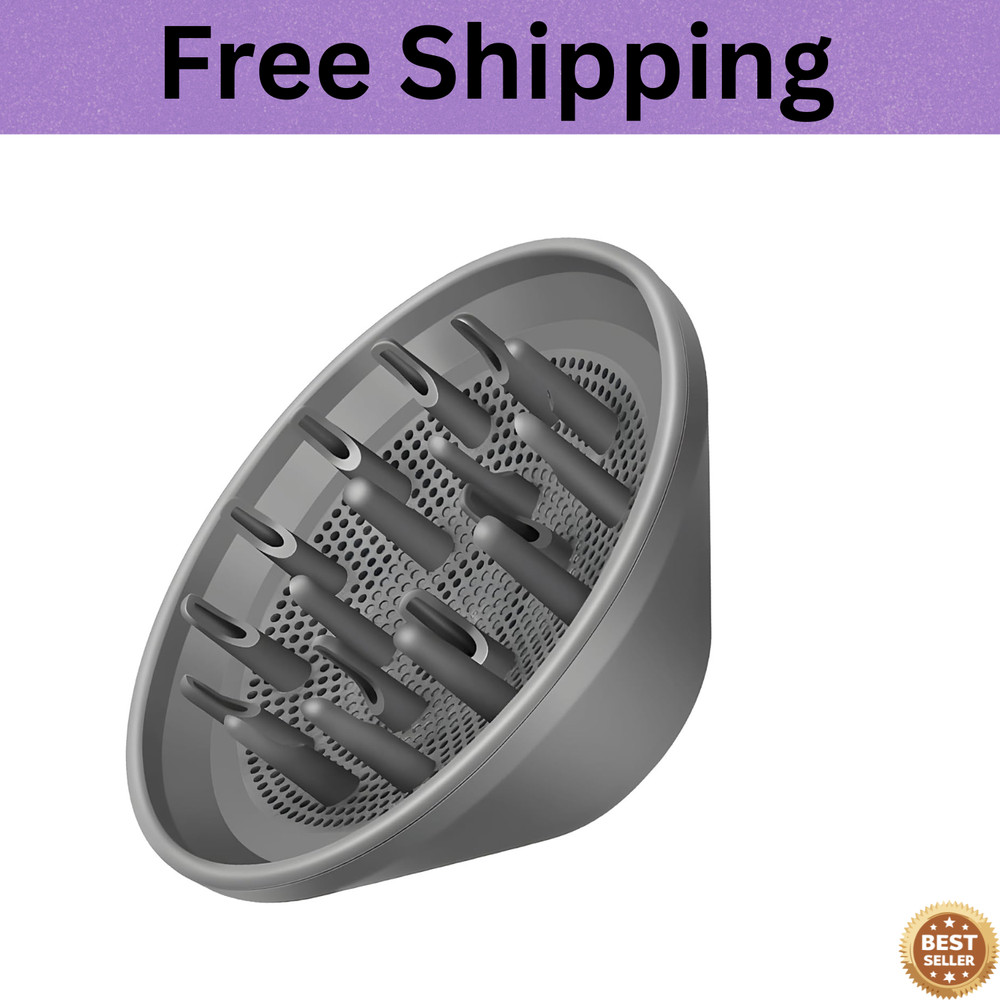 Genuine Dyson Supersonic Diffuser Attachment Hair Dryer Accessory Gray