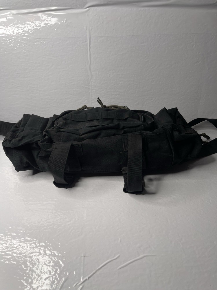 Condition 1 Black Tactical Deployment Bag W/ Carrying Strap