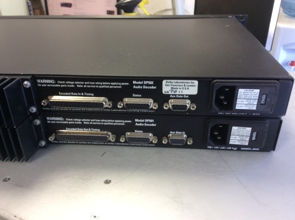 Dolby DP501 & DP502 Digital Audio Encoder & Decoder Set