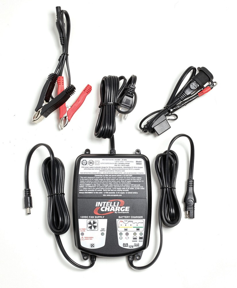 IntelliCharge Battery Charger/Backup Power CarCapsule