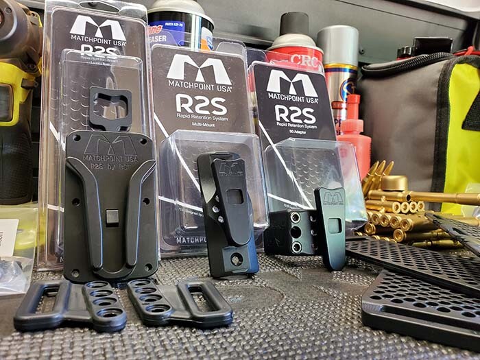 R2S Pro Bundle - Hands free level 2 weapons & gear security. Rapid Retention!