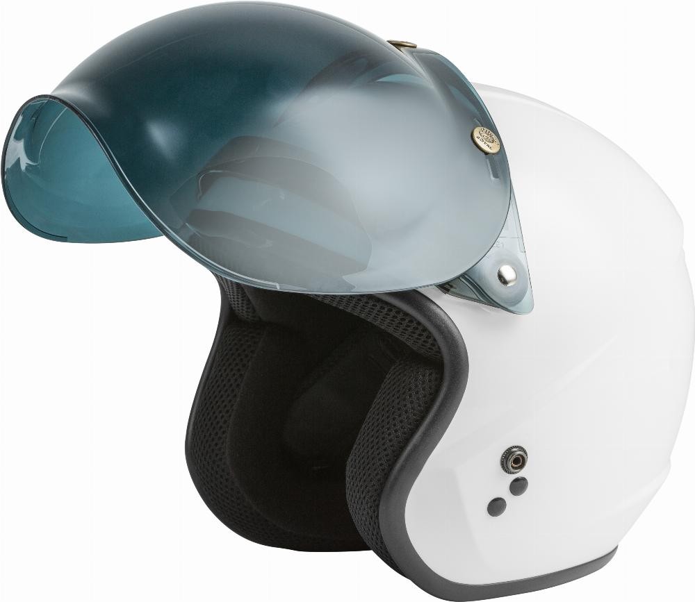 BUBBLE SHIELD 3-SNAP FLIP-UP DARK SMOKE UNIVERSAL