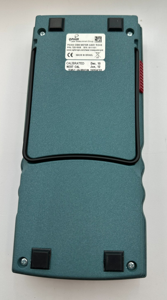 Ophir PD 200 Optical Power Meter & Manual w/PD200 V2 Sensor
